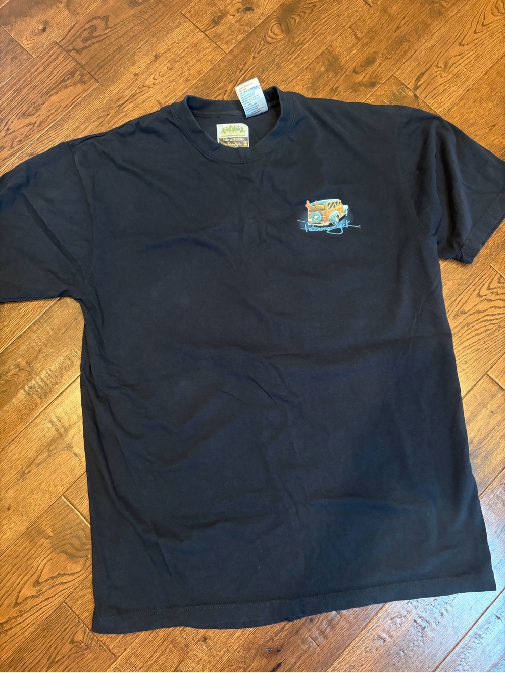 Panama Jack Black Short-Sleeve Tee with Graphic